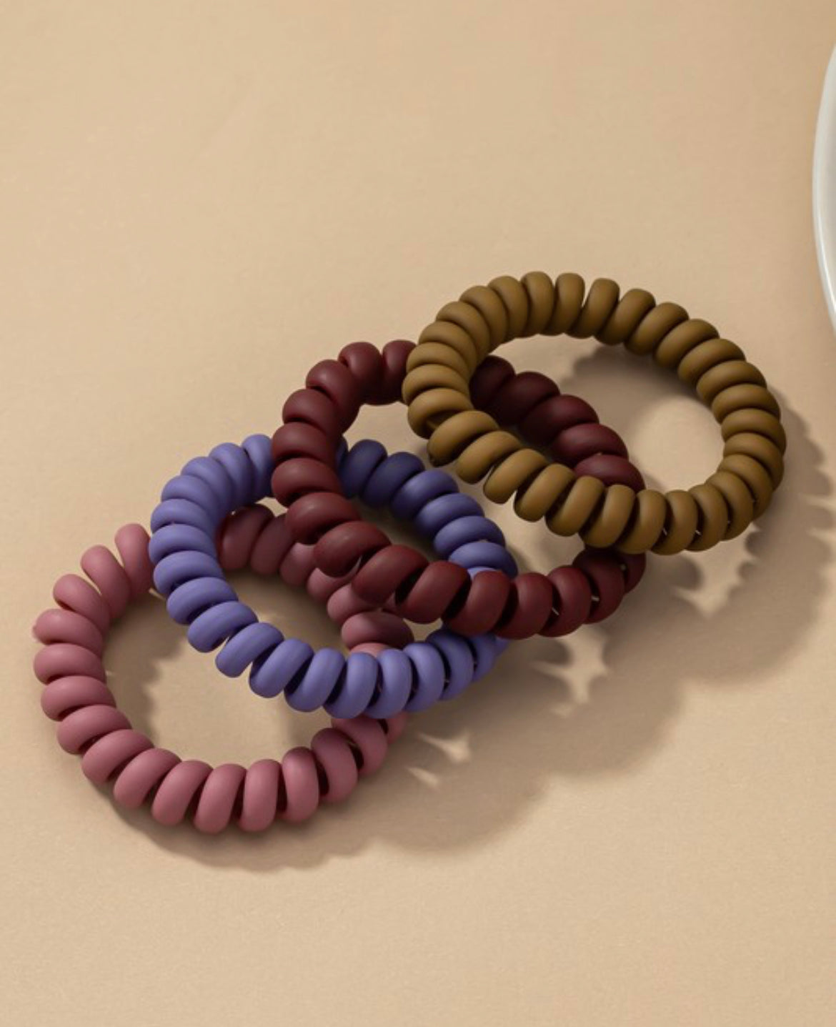 Spiral Coil Hair ties